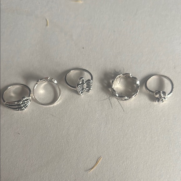 Elegant Silver Ring Set - Picture 1 of 1